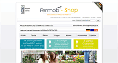 Desktop Screenshot of gartenmoebel-frankreich.com